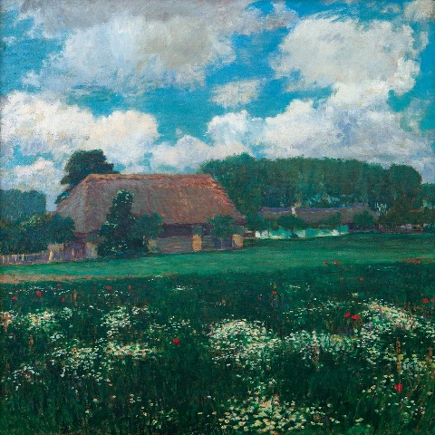 6/ V létě, 1903  olej na plátně, 95 x 95 cm cena: 1 920 000 Kč European Arts 20. 5. 2014