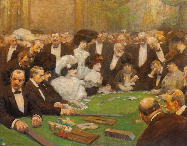  Hugo Boettinger: V Casinu, kolem 1907