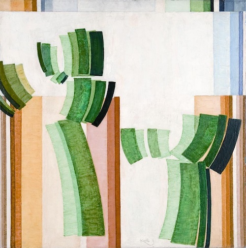 František Kupka: Zhroucení vertikál, 1935