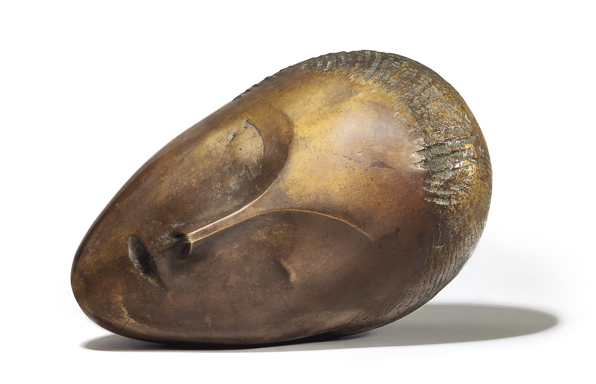 Constantin Brancusi: Spící múza, 1913,