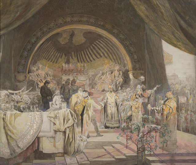 Alfons Mucha: Přemysl Otakar II., král železný a zlatý