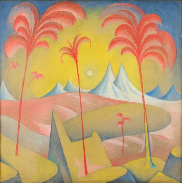  Jan Zrzavý: Fantastická krajina, 1910–13