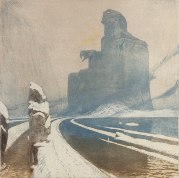 František Kupka: Černý idol, 1900-1903,