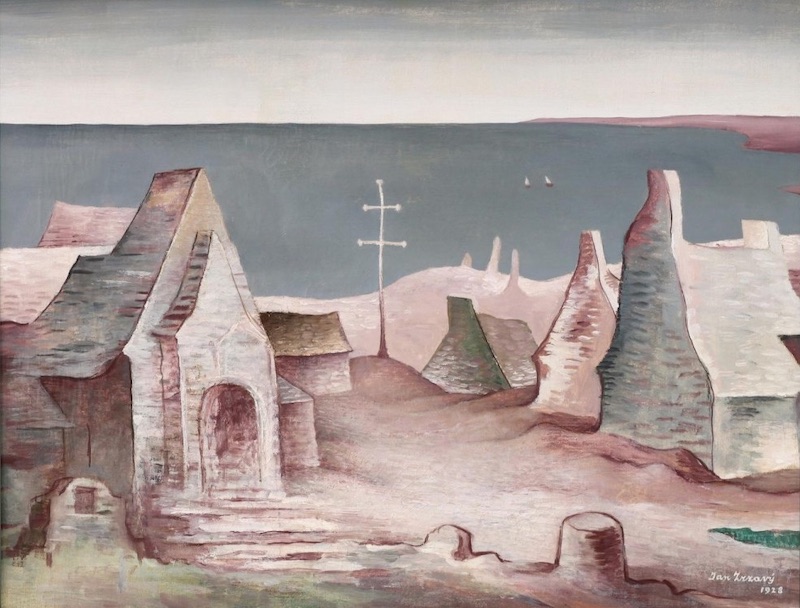 Jan Zrzavý: Bretaňská krajina, 1928