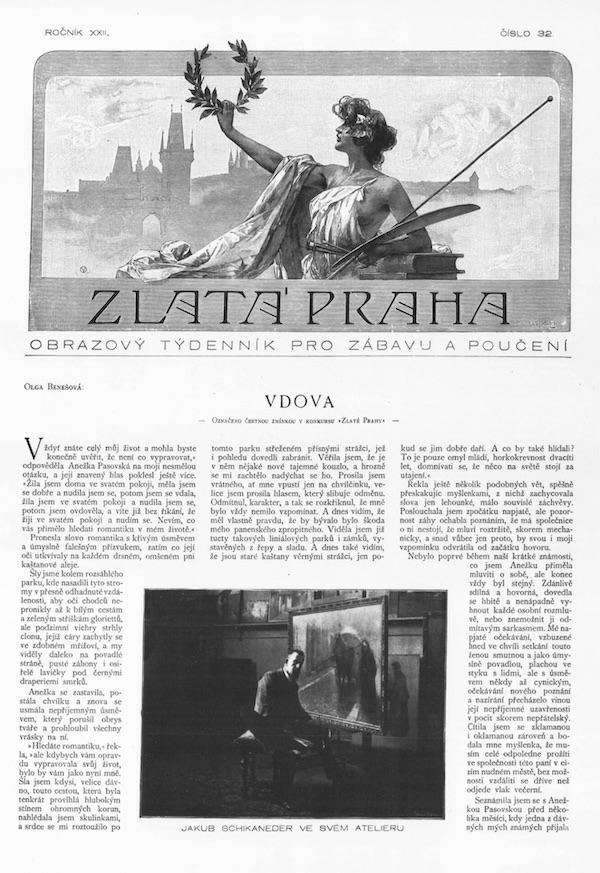 Zlatá Praha 26. 5. 1905