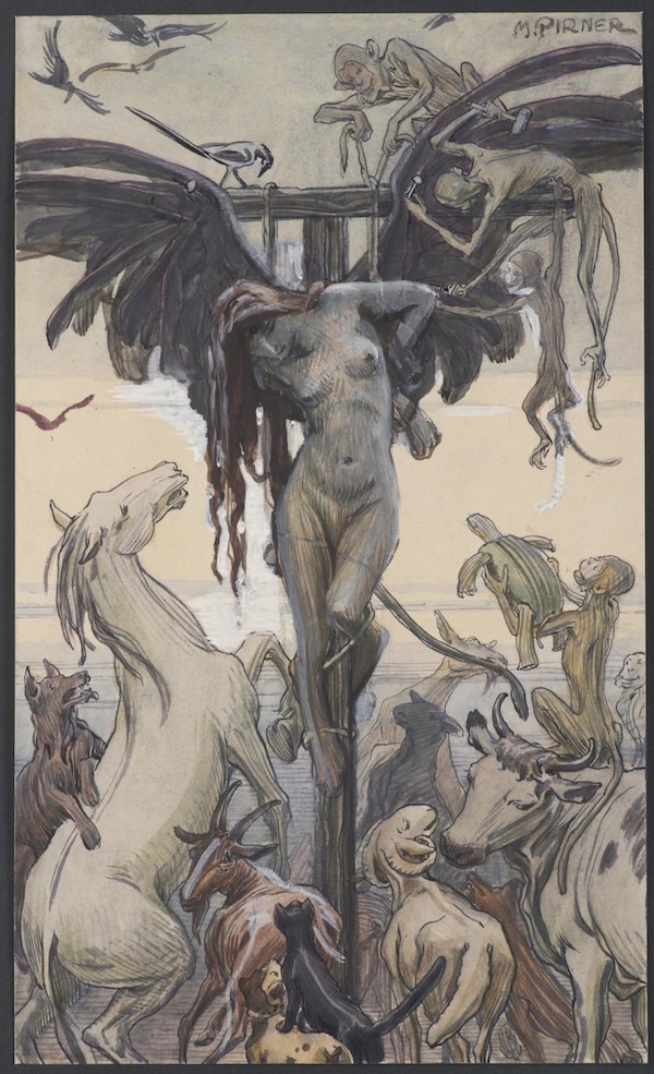 Max Pirner: Homo homini lupus, 1901