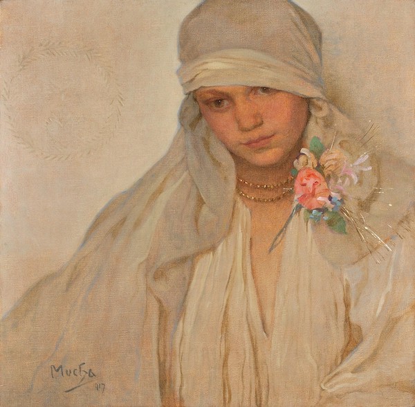 Alfons Mucha: Nevěsta, 