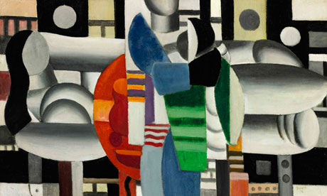 Fernand Léger: Trois femmes à la table rouge / 1921 / olej na plátně