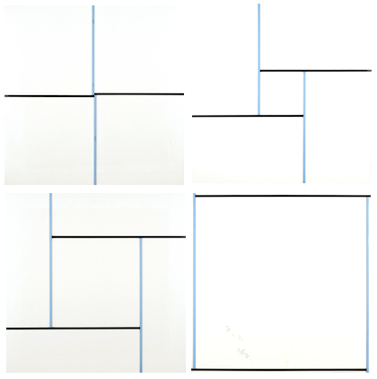 Jan Kubíček: Progrese I., II., III., IV. / 1972