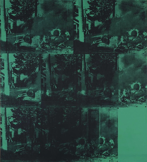 Andy Warhol: Green Car Crash / 1963