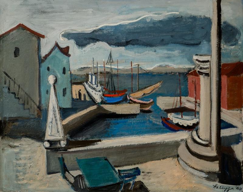 Kurt Halleger: Hvar / 1932 / olej, plátno / NG v Praze